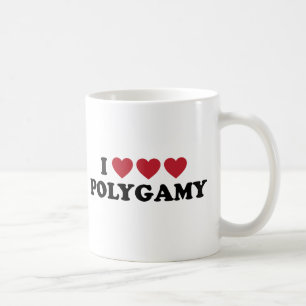 Funny I Heart Polygamy Coffee Mug