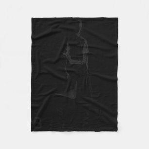 Funny I Just Wanted Breakfast  Fleece Blanket