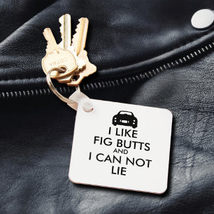 Funny I Like Fig Butts Figaro Car Figarations Key Ring
