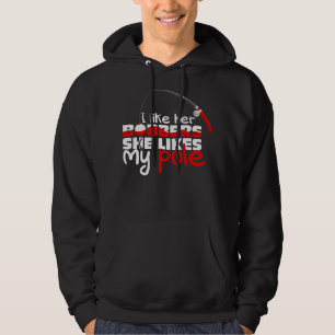 Funny I Like Her Bobbers She Likes My Pole Couple Hoodie