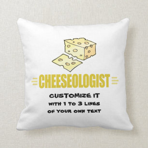 Funny I Love Cheese Cushion