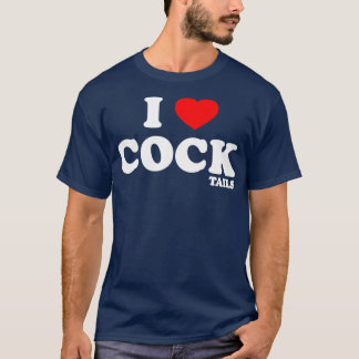 Funny I Love Cocktails I Heart Cocktails Drinking  T-Shirt