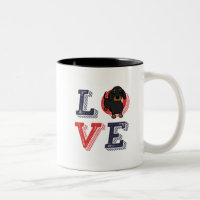 Funny I Love Dachshund I Heart My Dog Puppy Lover