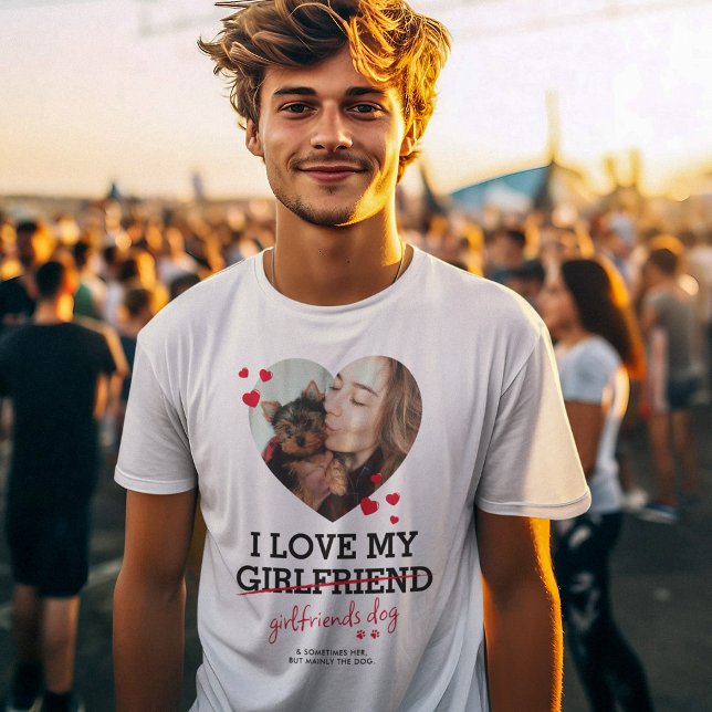 Funny I Love My Girlfriends Dog T-Shirt (Creator Uploaded)