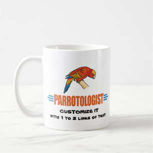 Funny I Love Parrots Coffee Mug