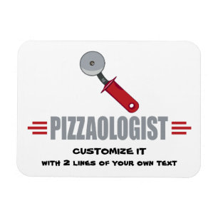 Funny I Love Pizza Magnet