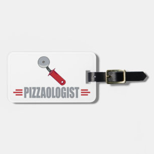 Funny I Love Pizzas Luggage Tag