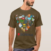 Funny I Love Science Geeks STEM Students Teachers