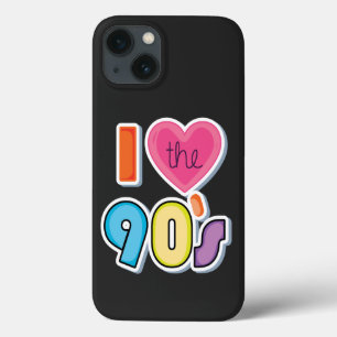 Funny I Love The 90's, 1990's Theme Party iPhone 13 Case
