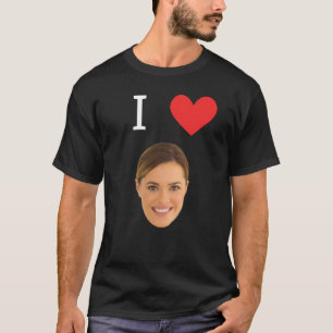 Funny I Love Wife Photo Personalized Husband T-Shirt