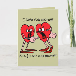 Funny I love you Holiday Card