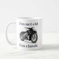 Funny I’m not old, I’m Vintage Classic Motorbike