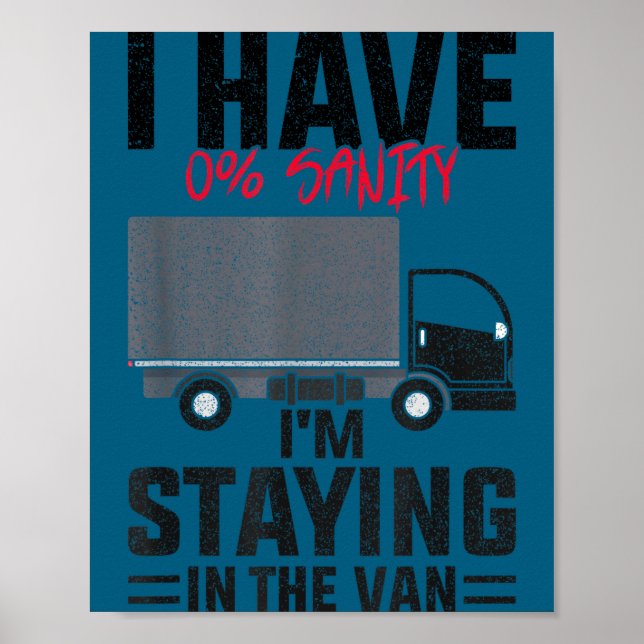Funny I’m Staying In The Van Phasmophobia Gamer Me Poster (Front)