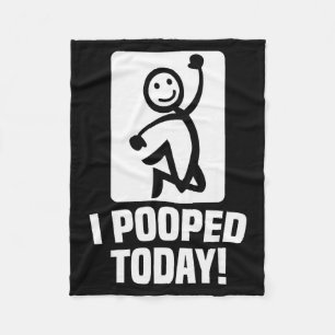 Funny I Oped Today Sarcastic Saying For Men & Fleece Blanket