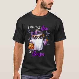 Funny I Put the Boo in Boujee Ghost Pumpkin Spice T-Shirt