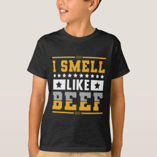Funny I Smell Like Beef Grilling Steaks T-Shirt
