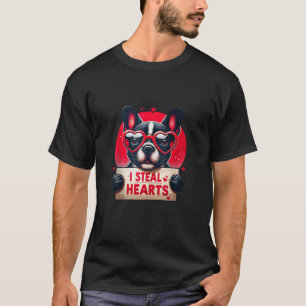 Funny I Steal Hearts Mens Womens French Bulldog Va T-Shirt