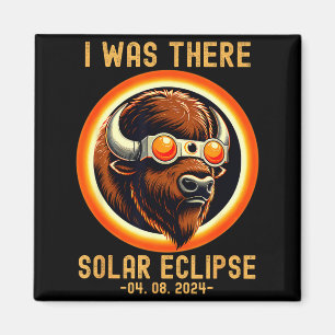 Funny I There Total Solar Eclipse Vintage Magnet