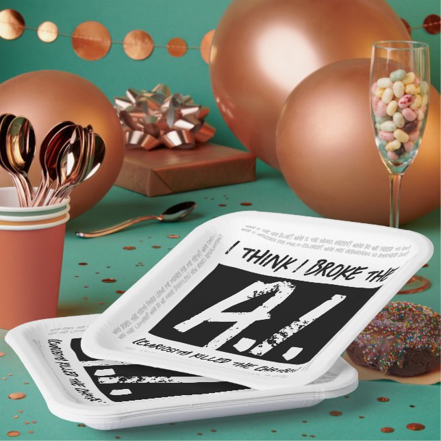 Funny I Think I Broke The AI Developers' Paper Plate (Multi)