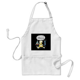 Funny I Think You're Overreacting Science Laborato Standard Apron