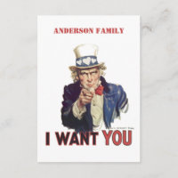 Funny I want you invitation