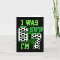 Funny I Was 6 Now I'm 7 Year Old Soccer 7th Birthd