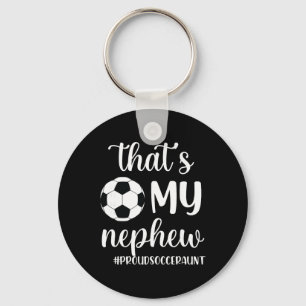 Funny I Was 6 Now I'm 7 Year Old Soccer 7th Birthd Key Ring