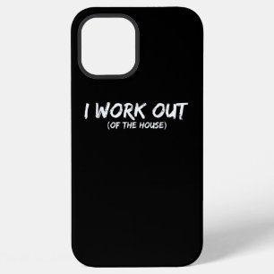 Funny I Workout Shirt For Gym Rats - Quarantine iPhone 12 Pro Max Case