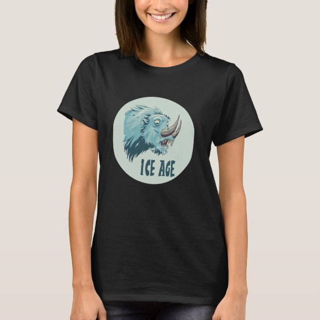 Funny Ice Age Animal T-Shirt (Front)