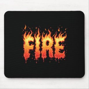 Funny Ice And Fire Costume Halloween 2025 Family M Mouse Mat