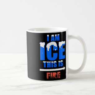 Funny Ice And Fire Costume Halloween Family Matchi Coffee Mug