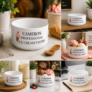 Funny Ice Cream Lovers Humour Design Personalised