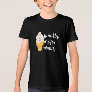 Funny Ice Cream Quote, Sayings Personalised Tri-Blend Shirt