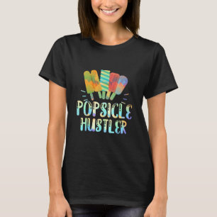 Funny Ice Cream Retro 80s Summer Popsicle Hustler T-Shirt