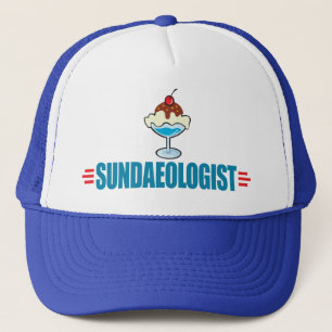 Funny Ice Cream Sundae Trucker Hat