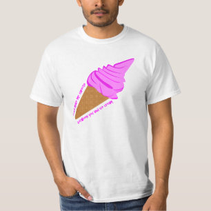 Funny Ice Cream Tee Shirt for Men