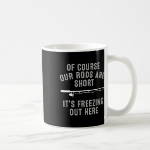 Funny Ice Fishing Art For Men Dad Father Ice Fishi Coffee Mug