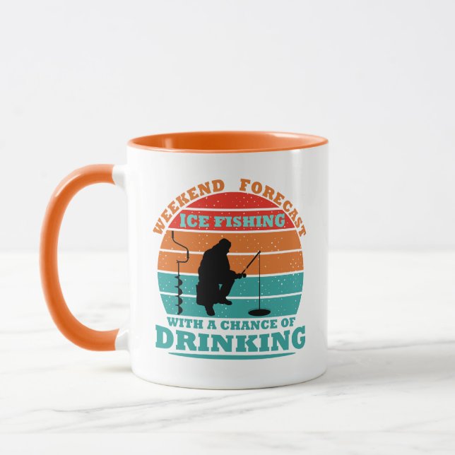 Funny Ice Fishing Mug (Left)