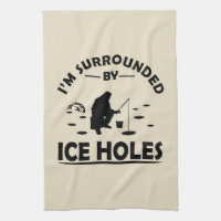 Funny ice fishing quote