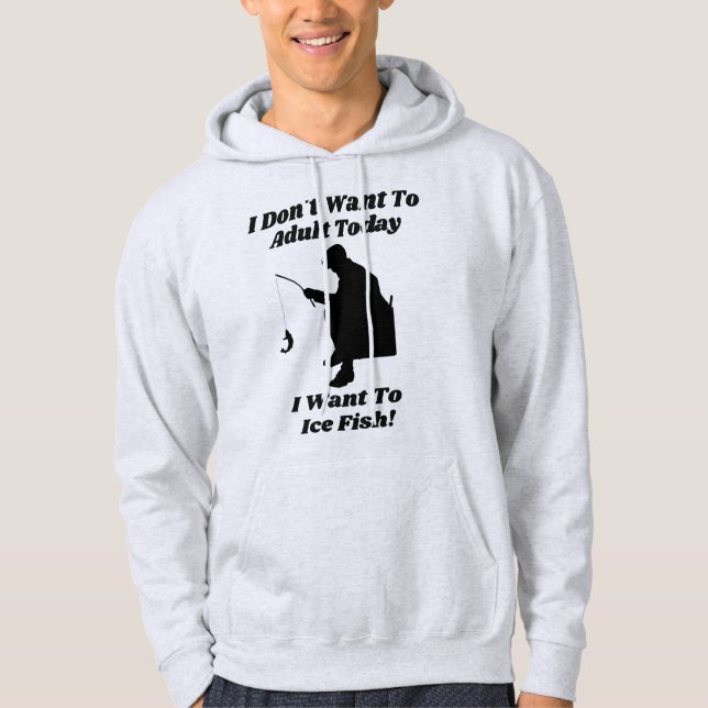 Funny Ice Fishing Shirt (Front)