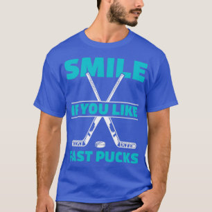 Funny Ice Hockey Goalie Fust Pucks T-Shirt