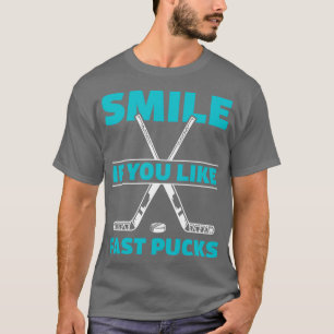 Funny Ice Hockey Goalie Fust Pucks T-Shirt