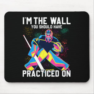 Funny Ice Hockey Goalie Ice Hockey Player Goalie Mouse Mat