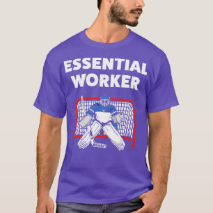 Funny Ice Hockey Goalkeeper Goalie T-Shirt