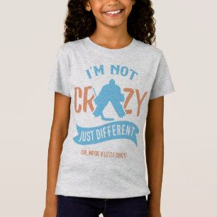Funny Ice Hockey Goaltender Tee Shirt