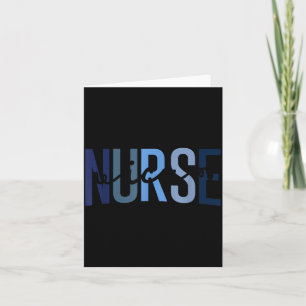 Funny ICU Nurse Intensive Care Unit Nurse Card