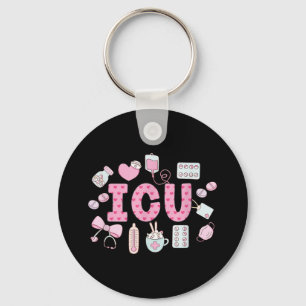 Funny Icu Nurse Intensive Care Unit Nurse Emergenc Key Ring