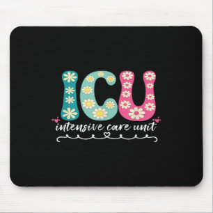 Funny Icu Nurse Intensive Care Unit Nurse Emergenc Mouse Mat