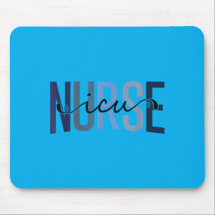 Funny ICU Nurse Intensive Care Unit Nurse Mouse Mat