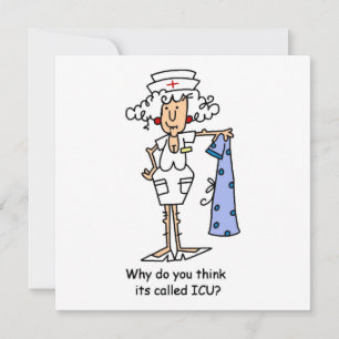 Funny ICU Nurse T-shirts and Gifts